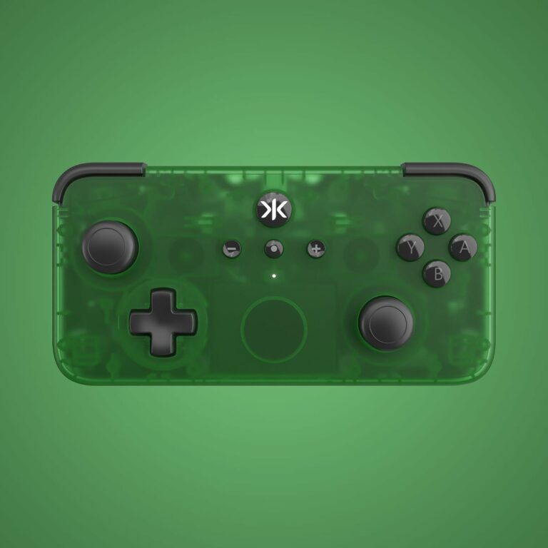 CRKD NEO S – Wireless Collectible Controller for Nintendo Switch OLED, Mobile, PC, Smart TV, Steam Deck OLED, Legion Go, Rog Ally Gaming (Emerald Green)